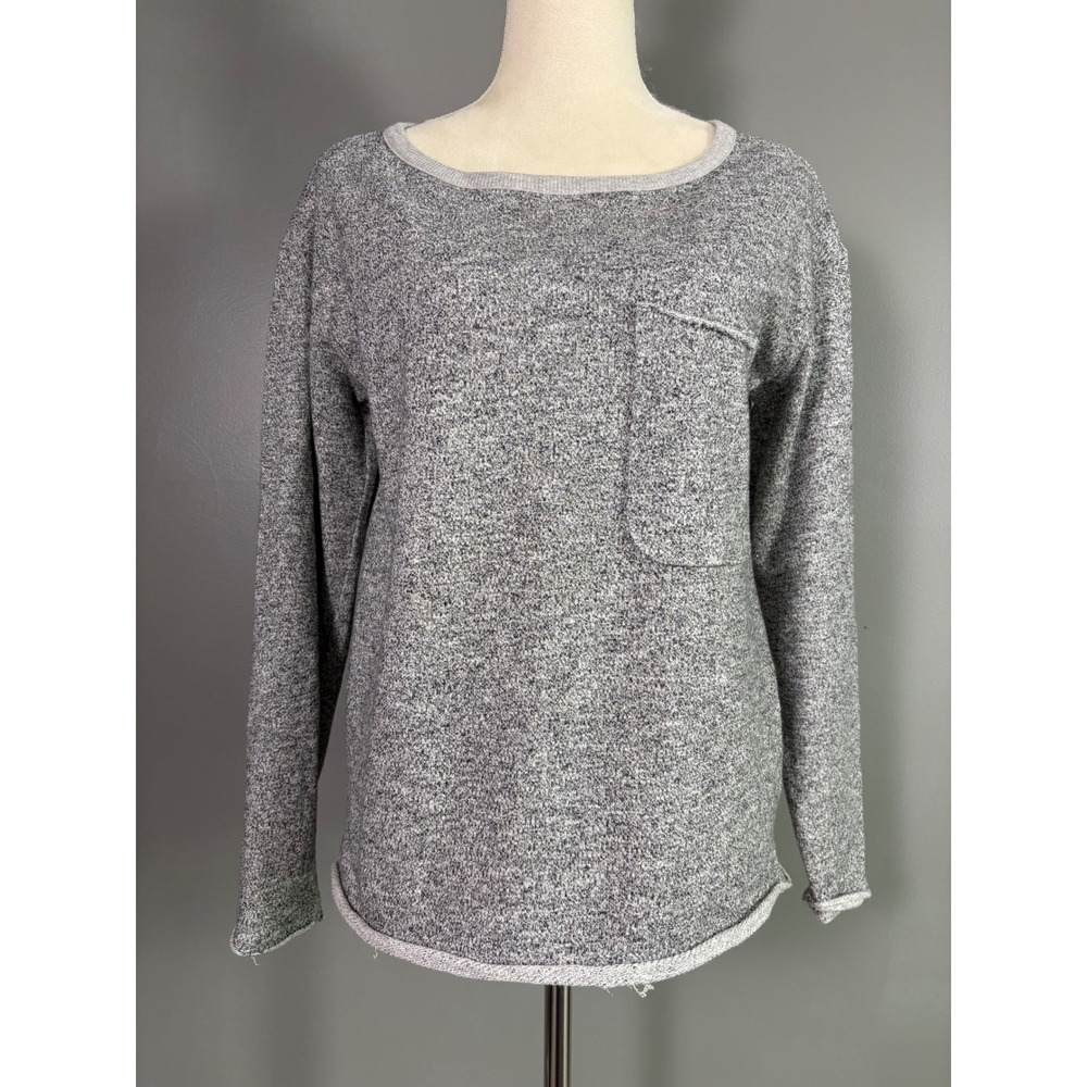 ATM Anthony Thomas Melillo Sweatshirt Womens S Lurex‎ Pocket Lounge Boho Grunge